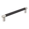 Esquire Appliance Pull 12" Center to Center Satin Nickel/Oil Rubbed Bronze Amerock BP54040G10ORB