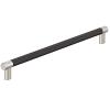 Esquire Appliance Pull 18" Center to Center Satin Nickel/Oil Rubbed Bronze Amerock BP54041G10ORB