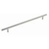 Bar Pulls Hollow Pull 288mm Center to Center Stainless Steel Amerock BP36805SS