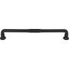 Grace Appliance Pull 12" Center to Center Flat Black Top Knobs TK1008BLK