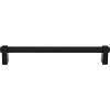 Lawrence Appliance Pull 12" Center to Center Flat Black Top Knobs TK3216BLK