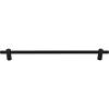 Dempsey Appliance Pull 18" Center to Center Flat Black Top Knobs TK3259BLK