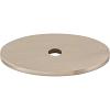 Sanctuary Oval Backplate 1-1/2" Dia Brushed Satin Nickel Top Knobs TK60BSN
