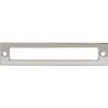Lynwood Hollin Backplate 5-1/16" Center to Center Polished Nickel Top Knobs TK925PN