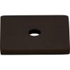 Sanctuary Square Backplate 1" Dia Oil Rubbed Bronze Top Knobs TK94ORB