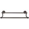 Tuscany Bath Double Towel Bar 30" Center to Center Oil Rubbed Bronze Top Knobs TUSC11ORB