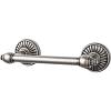 Tuscany Bath Tissue Holder Non-Compression 8-7/8" Long Antique Pewter Top Knobs TUSC3PTA