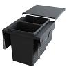 ENVI Space XX Double 31 Quart Top Mount Waste Container for 18