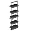 TAL Pantry Planero 9" 4 Basket Pull-Out 47-1/4" - 57" Carbon Steel Gray Vauth-Sagel