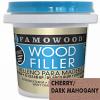 FamoWood 40042112 Wood Filler, Water Based, Cherry/Dark Mahogany, 6 oz. (1/4 Pint)