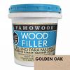 FamoWood 40022152 Wood Filler, Water Based, Golden Oak, 24 oz (1 Pint)