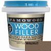 FamoWood 40042142 Wood Filler, Water Based, Walnut, 6 oz. (1/4 Pint)