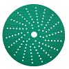 6" Emerald Abrasive Discs Aluminum Oxide on Film Multi Hole Hook and Loop 600 Grit 50/Box WE Preferred