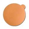 6" Gold Abrasive Discs Aluminum Oxide on C-Weight Paper No Hole PSA 600 Grit 100/Box