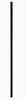 Beech Wood Hanger Rod 33-1/16" Long Wenge Finish Salice YE80DBAA0170B