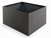 Closet Storage Box 18-5/16" L X 15-3/8" W X 10-1/16" H Tasmania Grey Fabric Bulk-3 Salice YE80DFCA0351B