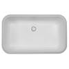 Acrylic Undermount Kitchen Sink Single Bowl 30-1/2" x 18-1/2" White Karran A-340 WHITE