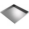 Compact Front Load Washer Floor Tray 27" x 25"  x 2-1/2" Stainless Steel Killarney Metals KM-04992