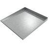 Compact Front Load Washer Floor Tray 27" x 25" x 2-1/2" Galvanized Steel Killarney Metals KM-04993