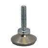 Round Leveling Glides with Adjustable Swivel 1-1/8" Base Dia 100-Pack Superior Components 7433-24