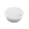 Plastic Cable Grommet with Cover  60mm Dia White Epco GRS-60-WH