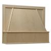 Select Series  36" Wide Alder Wood Canopy Style Range Hood with Broan Liner Omega National R1636QUF1