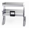 iMove 2-Shelf Pull Down for 21" Frameless Cabinet Silver/White Kessebohmer