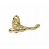 1" Double Prong Aluminum Ceiling Hook Bright Brass Ives S00030146440