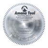 Amana Tool LB10801 Carbide Tipped Non-Melt Plastic 10 Inch dia. x 80T M-TCG, -2 Deg, 5/8 Bore