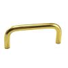 Solid Brass Wire Pull 96mm Center to Center Polished Brass Epco MC402-96-PB