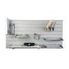 HandiSPACES Office Accessory Kit  4' x 2' Gray HandiSOLUTIONS HSOAKG4X2