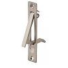230 Sliding Door Edge Pull with Spring Loaded Lever Satin Nickel Ives US 44074401165