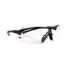 FLEXYLE Clear Lens Safety Glasses, Adjustable Temple Length, 3 Lens Angle