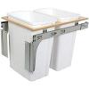 PDMTM Top Mount Double 35 Quart Waste Container 15