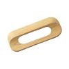 Surface Mount Wood Pull 96mm Center to Center Unfinished Oak Epco WP26
