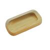 Surface Mount Wood Pull 96mm Center to Center Unfinished Oak Epco WP28