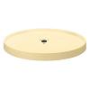 16" Polymer Full Circle 1 Shelf Only Lazy Susan Almond Independently Rotating Rev-A-Shelf 6071-16-15-52