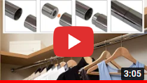 WE Preferred Connect Closet Rods video clip